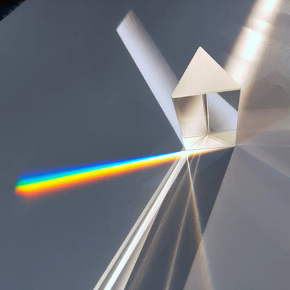 Rainbow Prisma Triangular Glass Prism