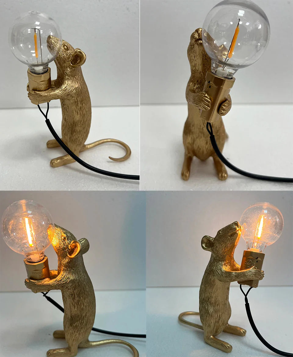 Modern Resin Animal LED Table Lamp
