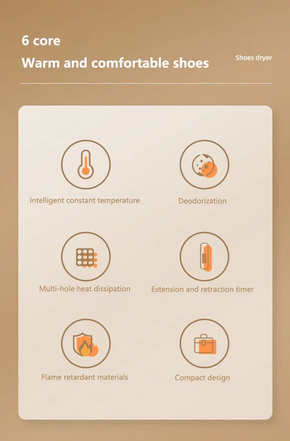 Deodorising & Sterilising Shoe Dryer