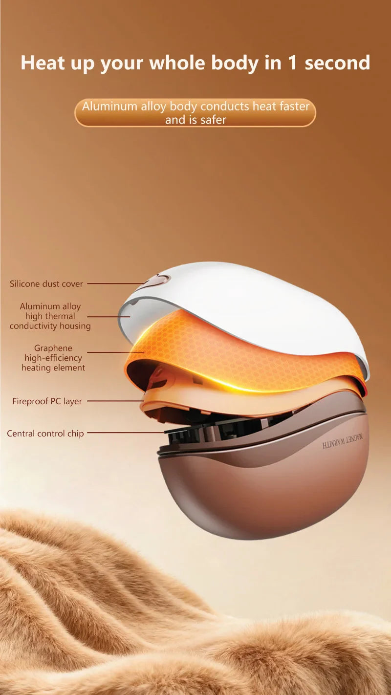 Rechargeable Magnetic Hand Warmer