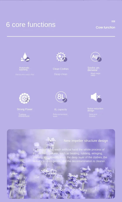 Portable Foldable Washing Machine