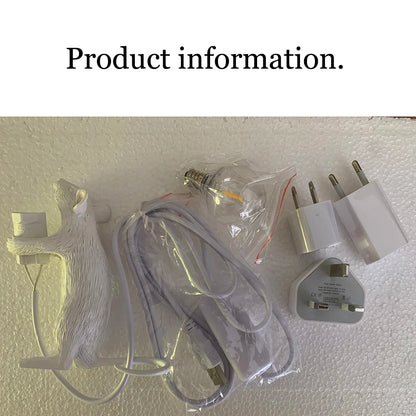 Modern Resin Animal LED Table Lamp