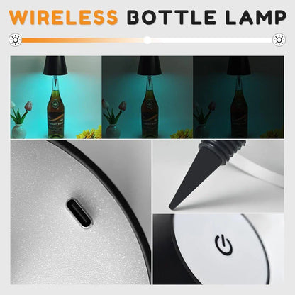 Wireless LED Wine Bottle Light