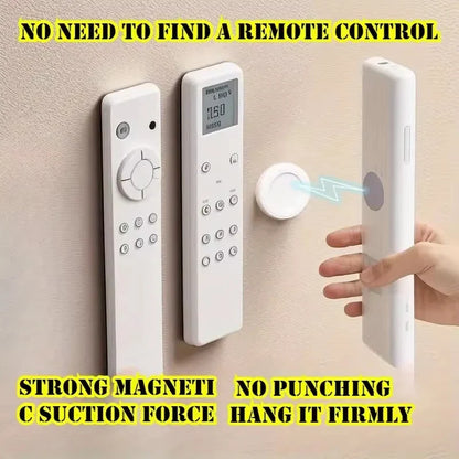 No-Drill Magnetic Remote Holder