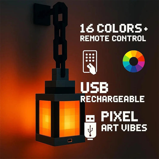 Pixel Style Night Light