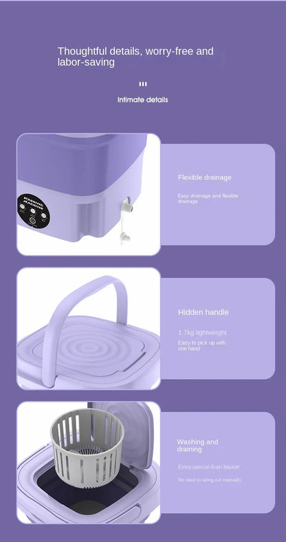 Portable Foldable Washing Machine