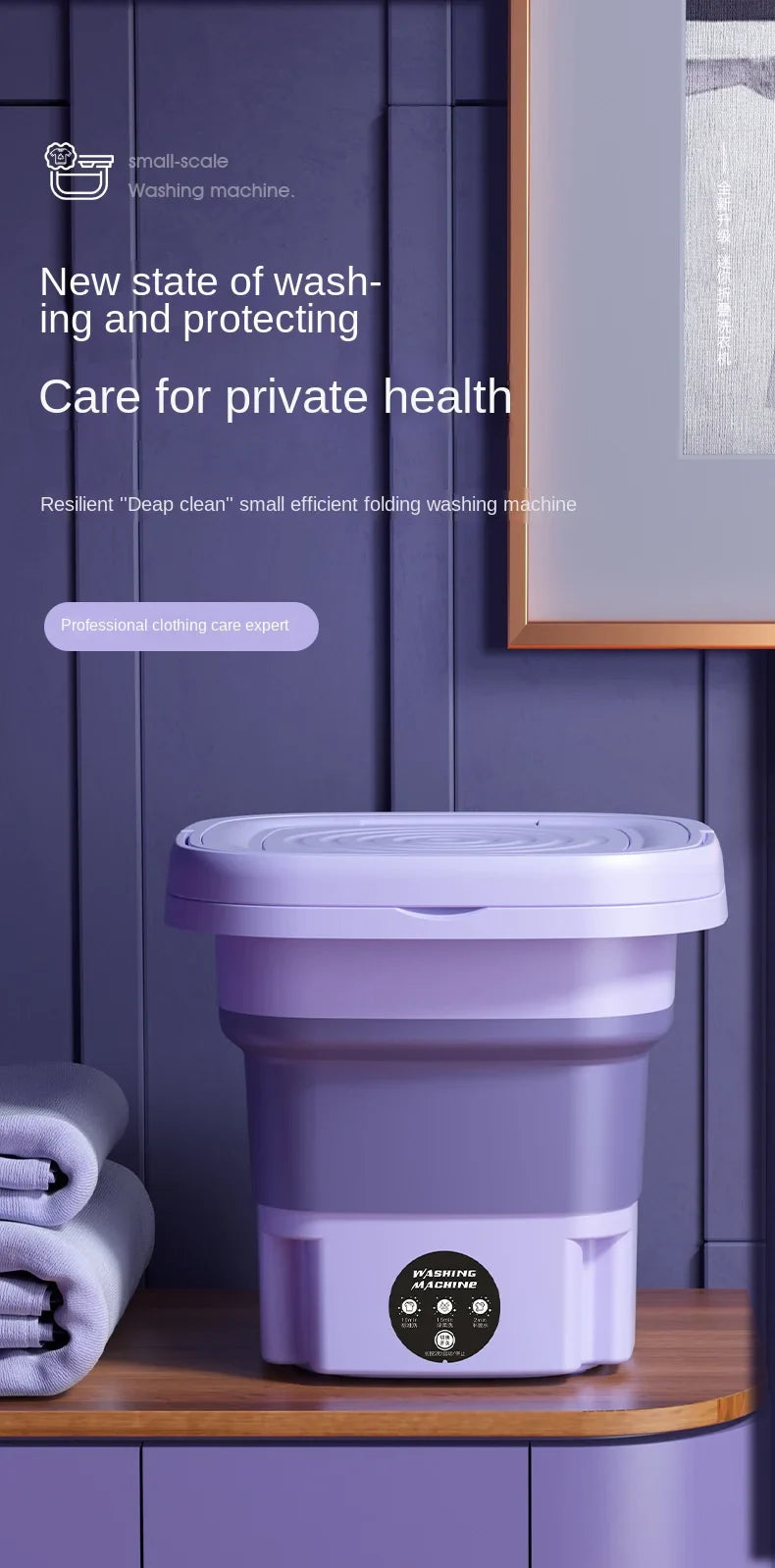 Portable Foldable Washing Machine